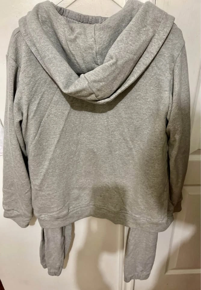 Grey Hoodie & Jogger Sweat Set | Cozy Matching Set - photo 2