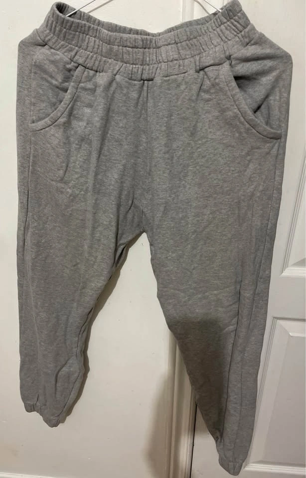 Grey Hoodie & Jogger Sweat Set | Cozy Matching Set - photo 4