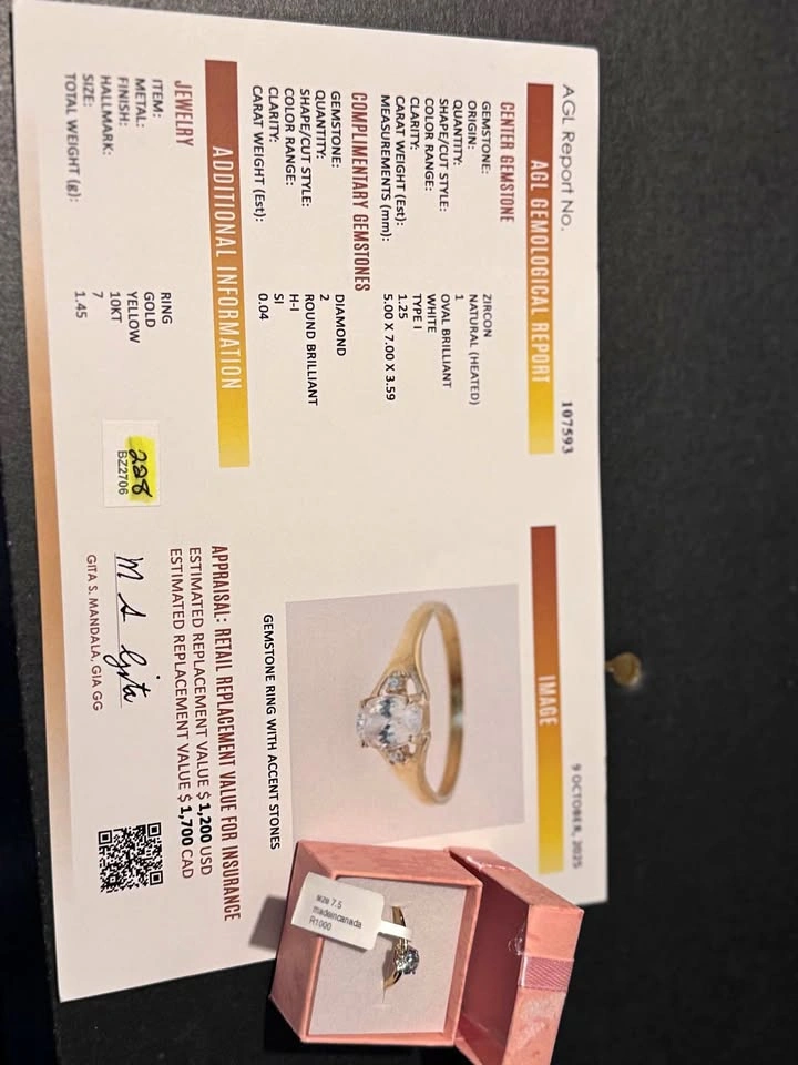 Beautiful ring for sale