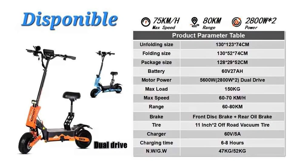 🔥 5600W Power. Fast, Comfy, Street Ready. Skip Traffic!