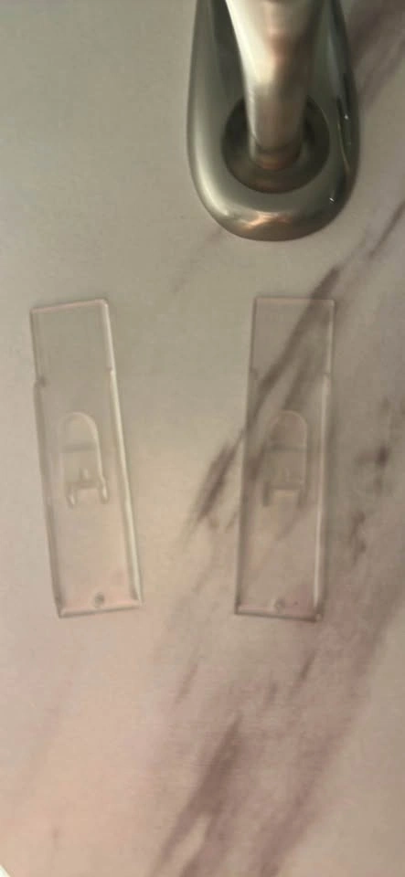 2 Brushed Nickel Towel Hooks - photo 2