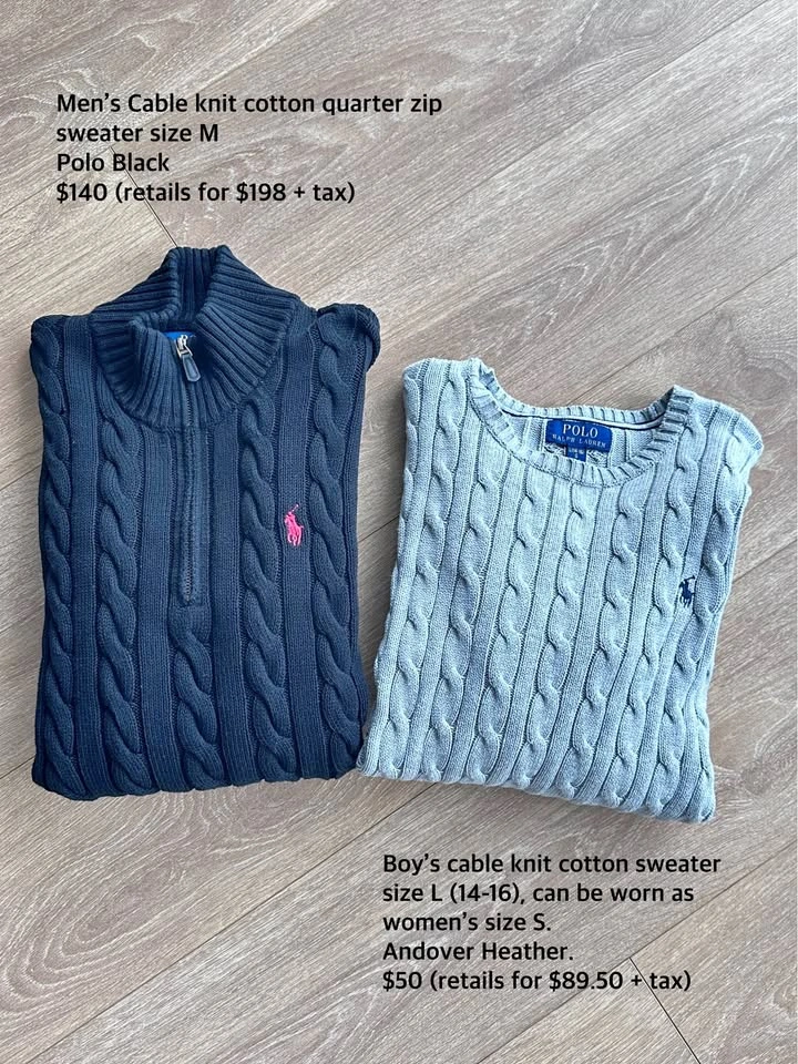 Polo Ralph Lauren Sweaters 100% Cotton