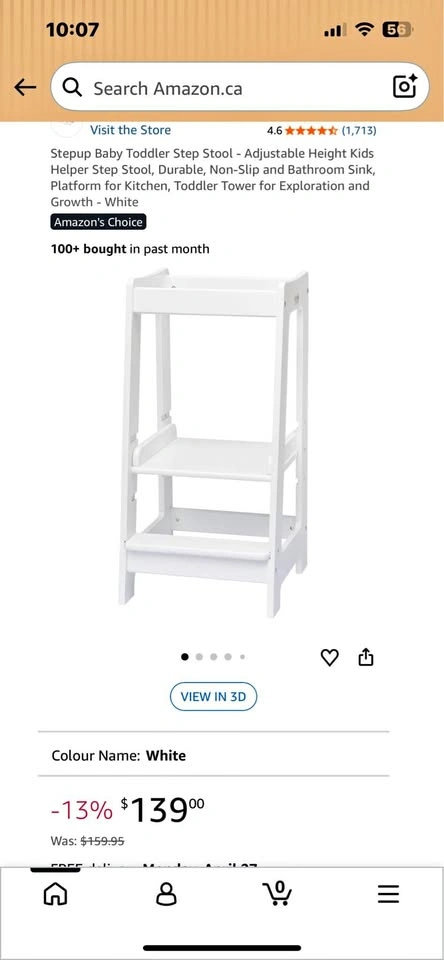 Toddler Step Stool