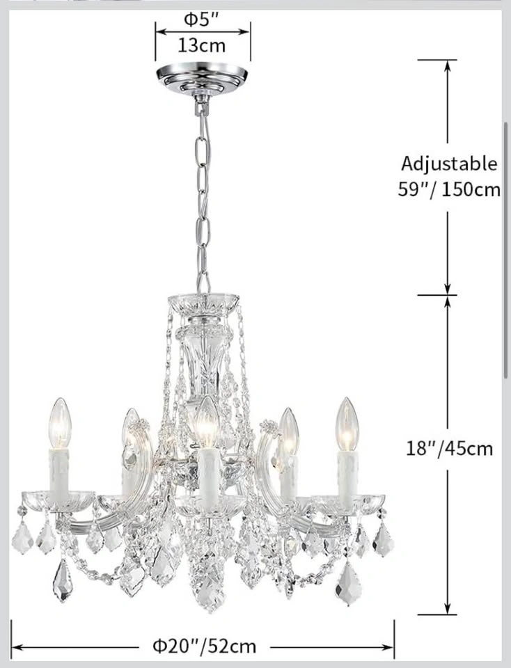 AGV LIGHTING Modern Chandelier Light Fixture - photo 2