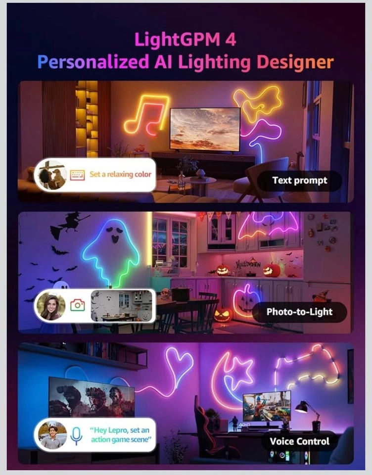 AI LED Neon Lights N1 - photo 2