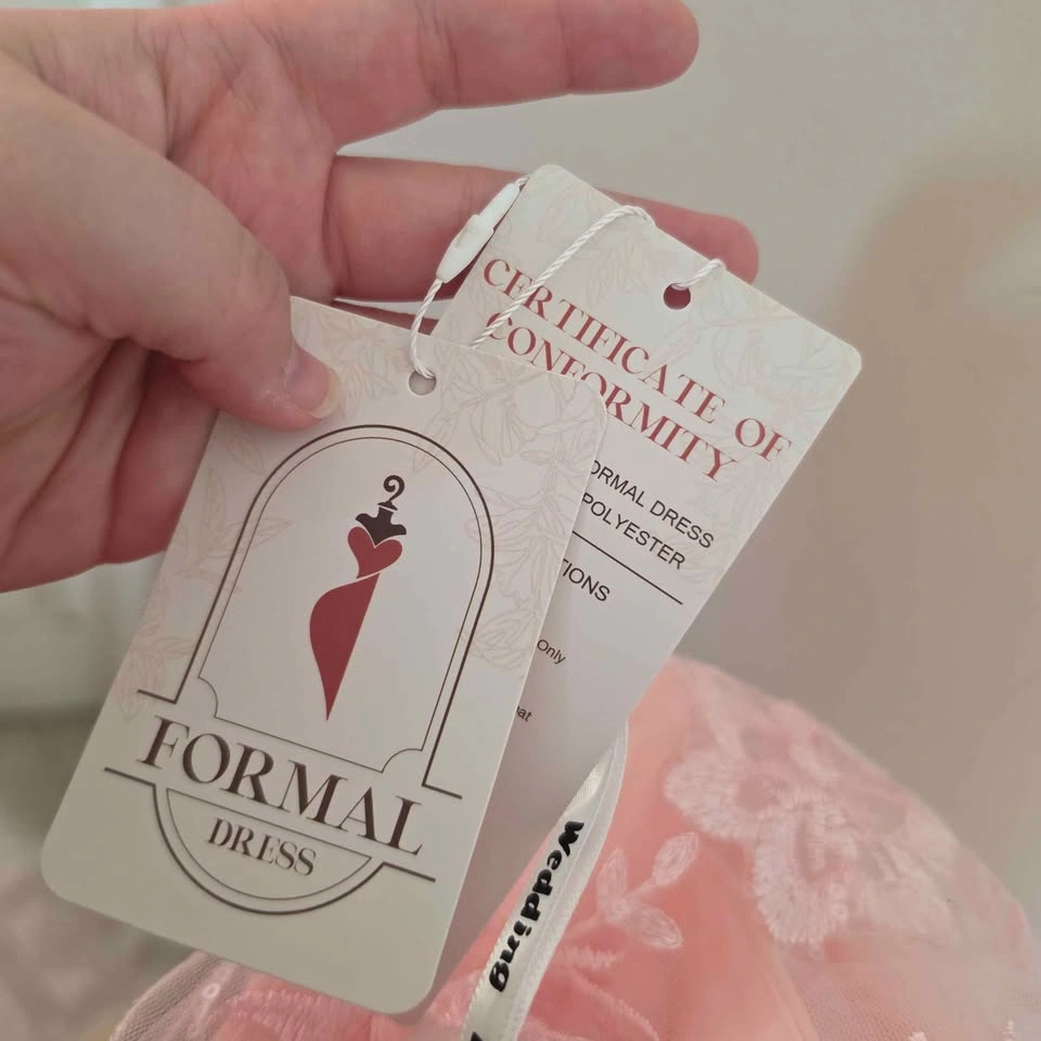 New With Tags Blush Pink Embroidered Formal Dress - size 16 - photo 4