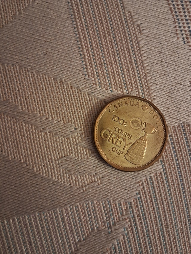 2012 Canada 100th Grey Cup Commemorative Loonie