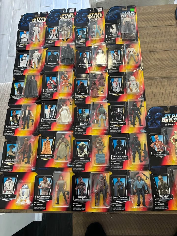 Vintage Star Wars Figures The Power of the Force Lot 1995-1997 - photo 2