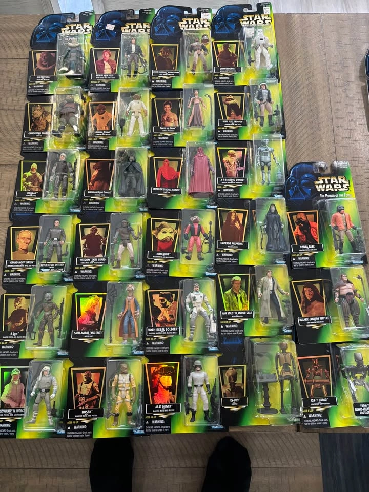 Vintage Star Wars Figures The Power of the Force Lot 1995-1997 - photo 3