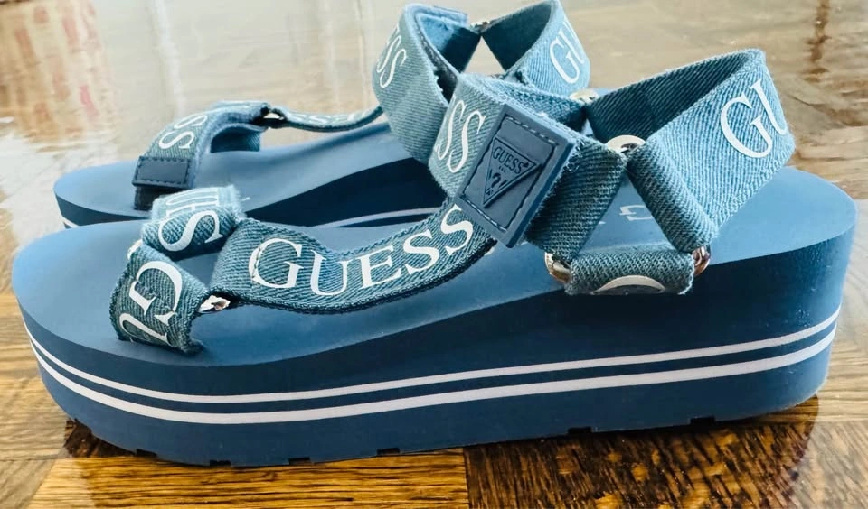 Guess Women Wedge Sandal - Size 7 - photo 2
