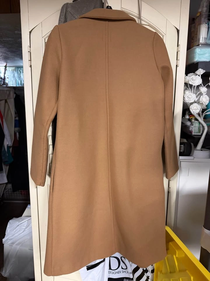 Zara - Wool Blend Double-Faced Coat Size Small - photo 2