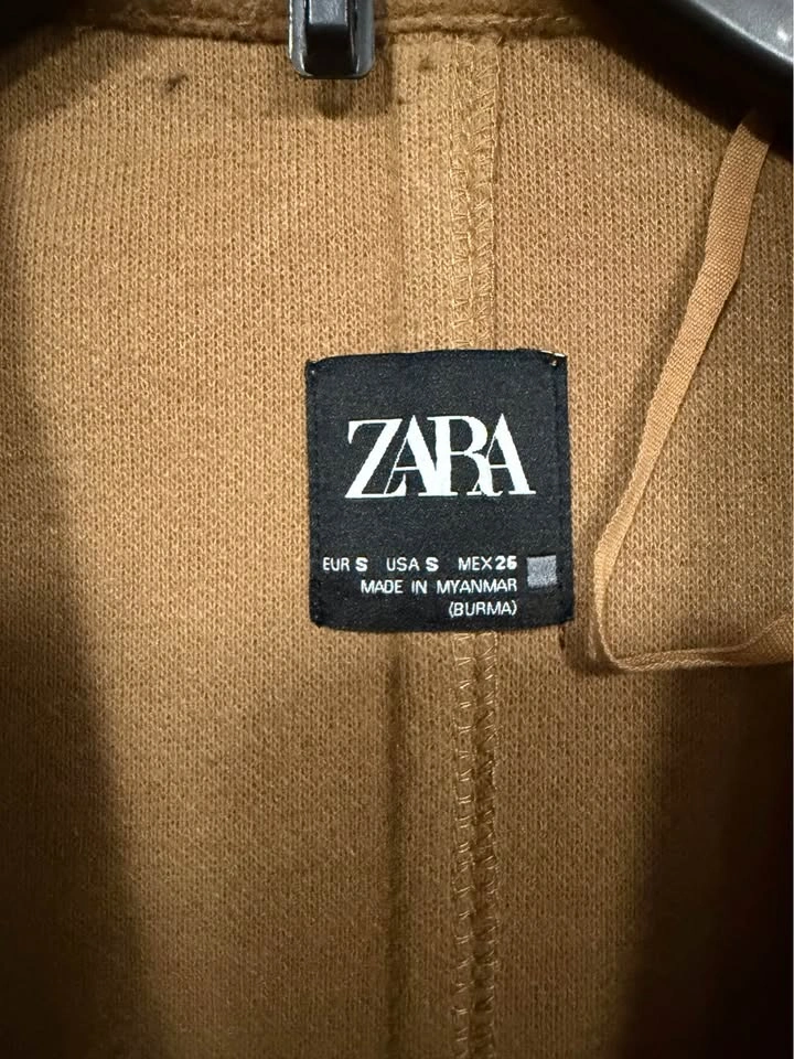 Zara - Wool Blend Double-Faced Coat Size Small - photo 4