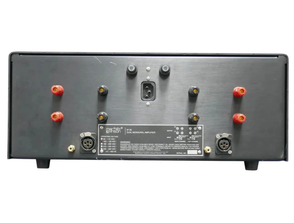 Mark Levinson #29 Power Amplifier - photo 3