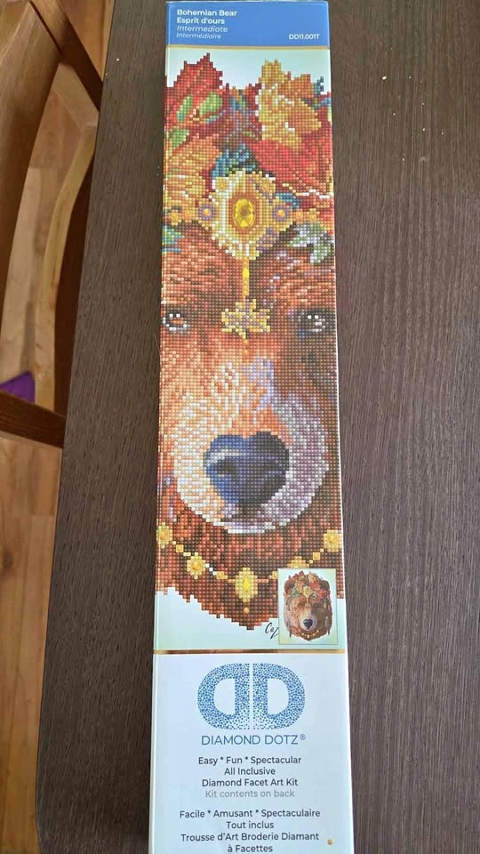Diamond Dotz Bohemian Bear Kit