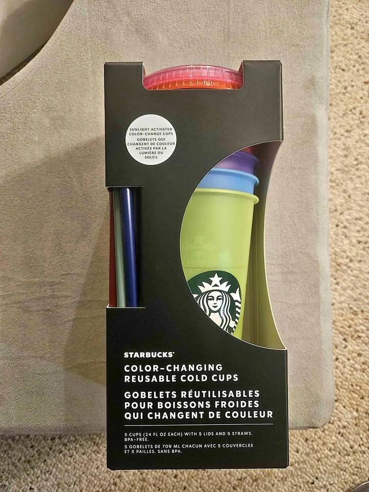 Starbucks Reusable Color Changing Cups