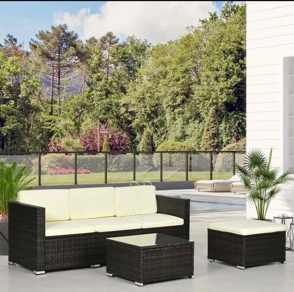 Brand new 3pc patio sectional set. Pickup Spruce Grove