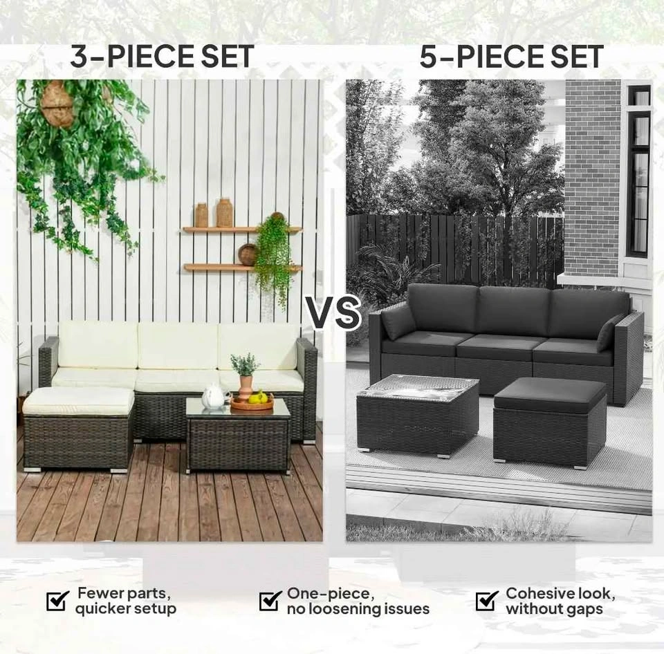 Brand new 3pc patio sectional set. Pickup Spruce Grove - photo 4