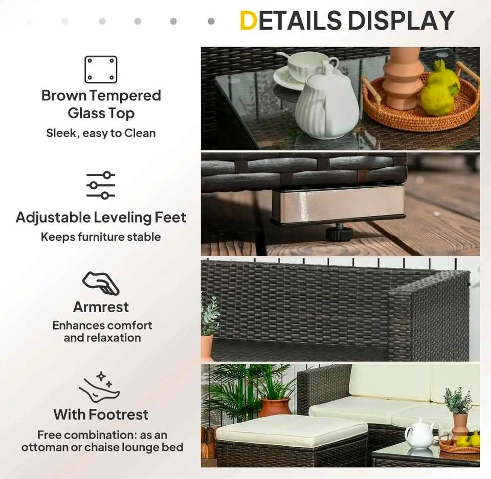 Brand new 3pc patio sectional set. Pickup Spruce Grove - photo 5