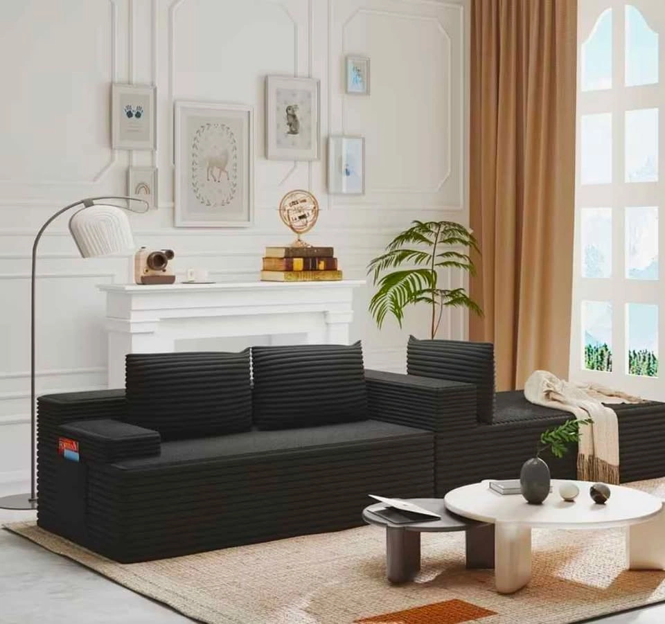Brand New 95" Cloud Modular Sectional Sofa Couch - Right Chaise - photo 2
