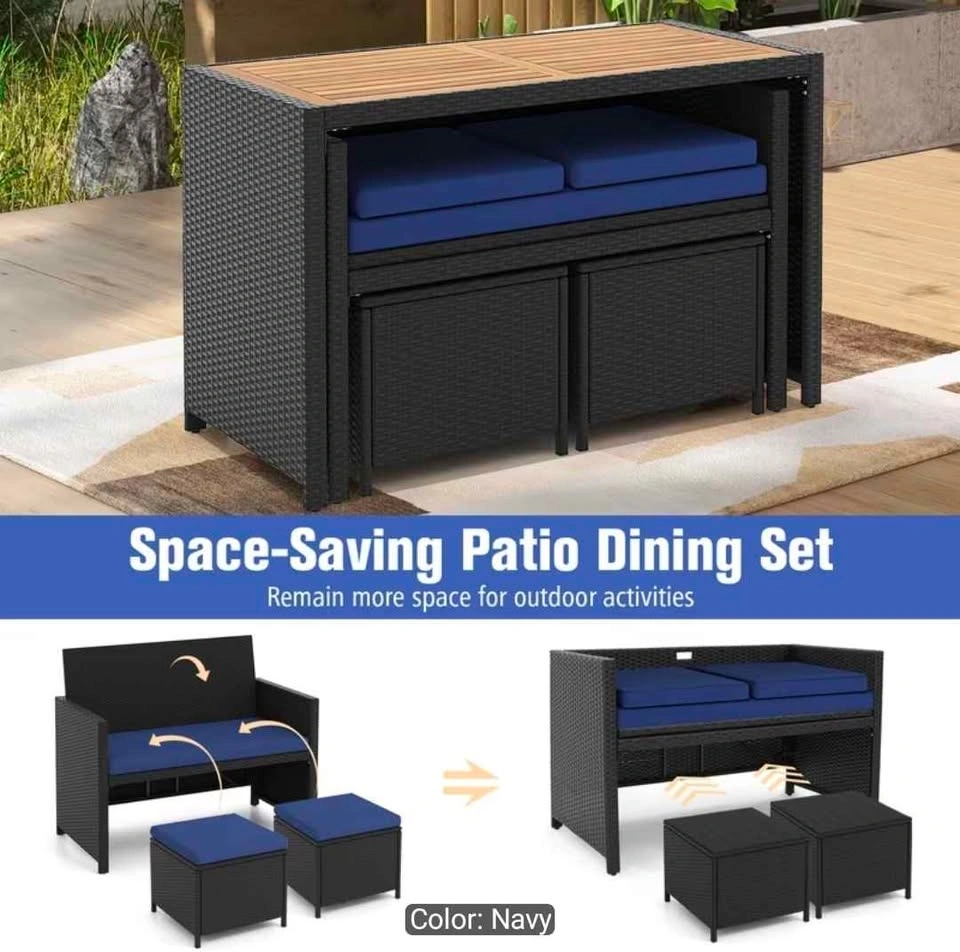 Brand New 4pc Outdoor Dining Set - 1 Left! - photo 2