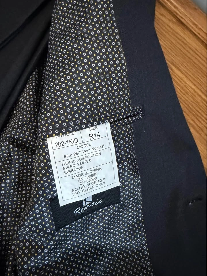 Renoir Slim Fit Kids Suit R14 - photo 2