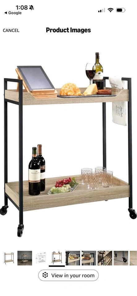 Bar Cart / Pantry Cabinets - Charter Oak Finish - photo 3
