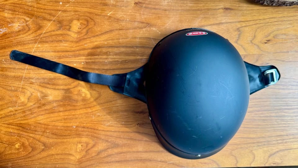 HCI Motorcycle/e-bike Helmet Matte Black DOT Approved - photo 2