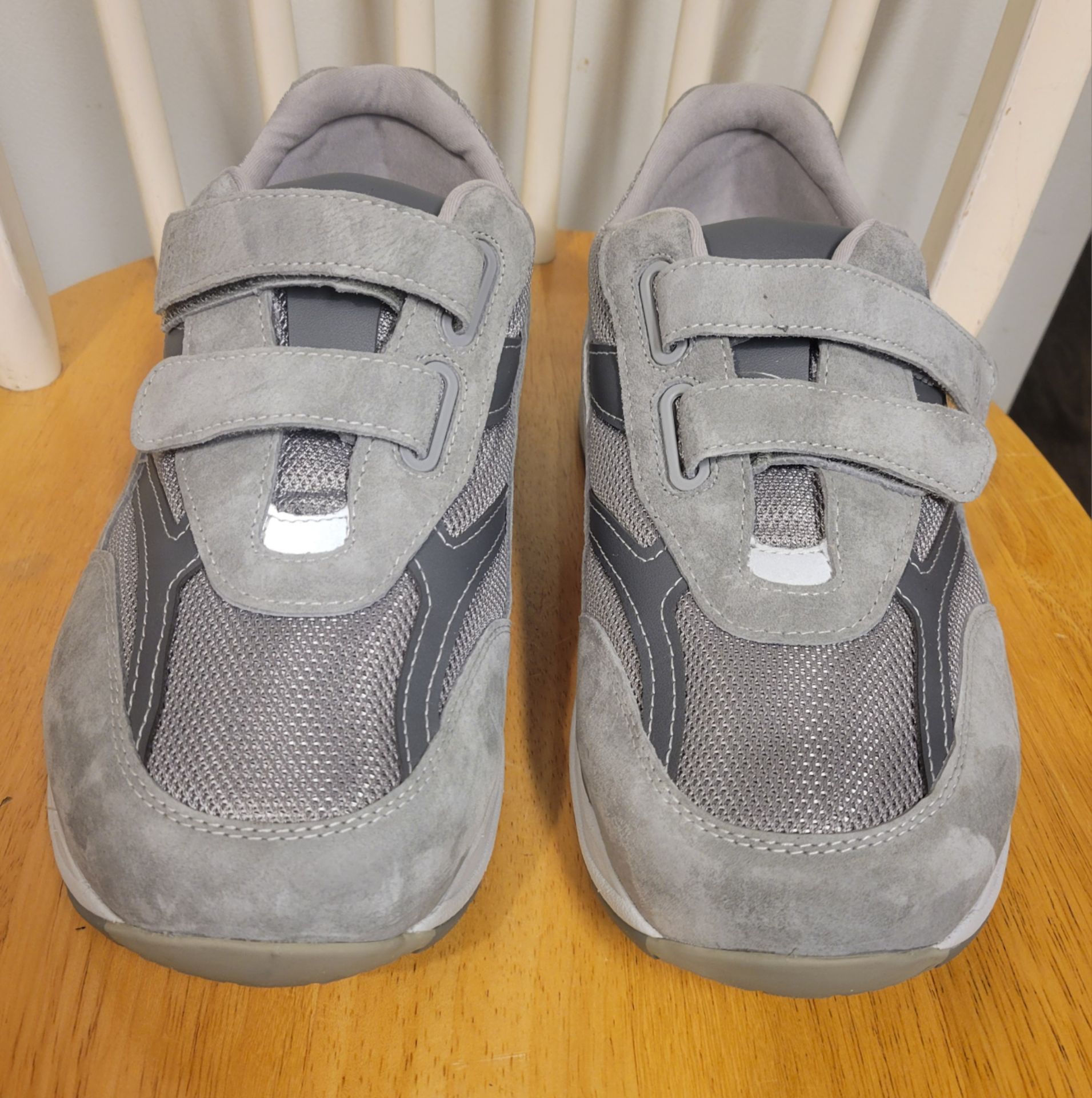SAS Men's Journey Mesh JV Gray Diabetic Shoes Size 10.5 XXX-WIDE - photo 3