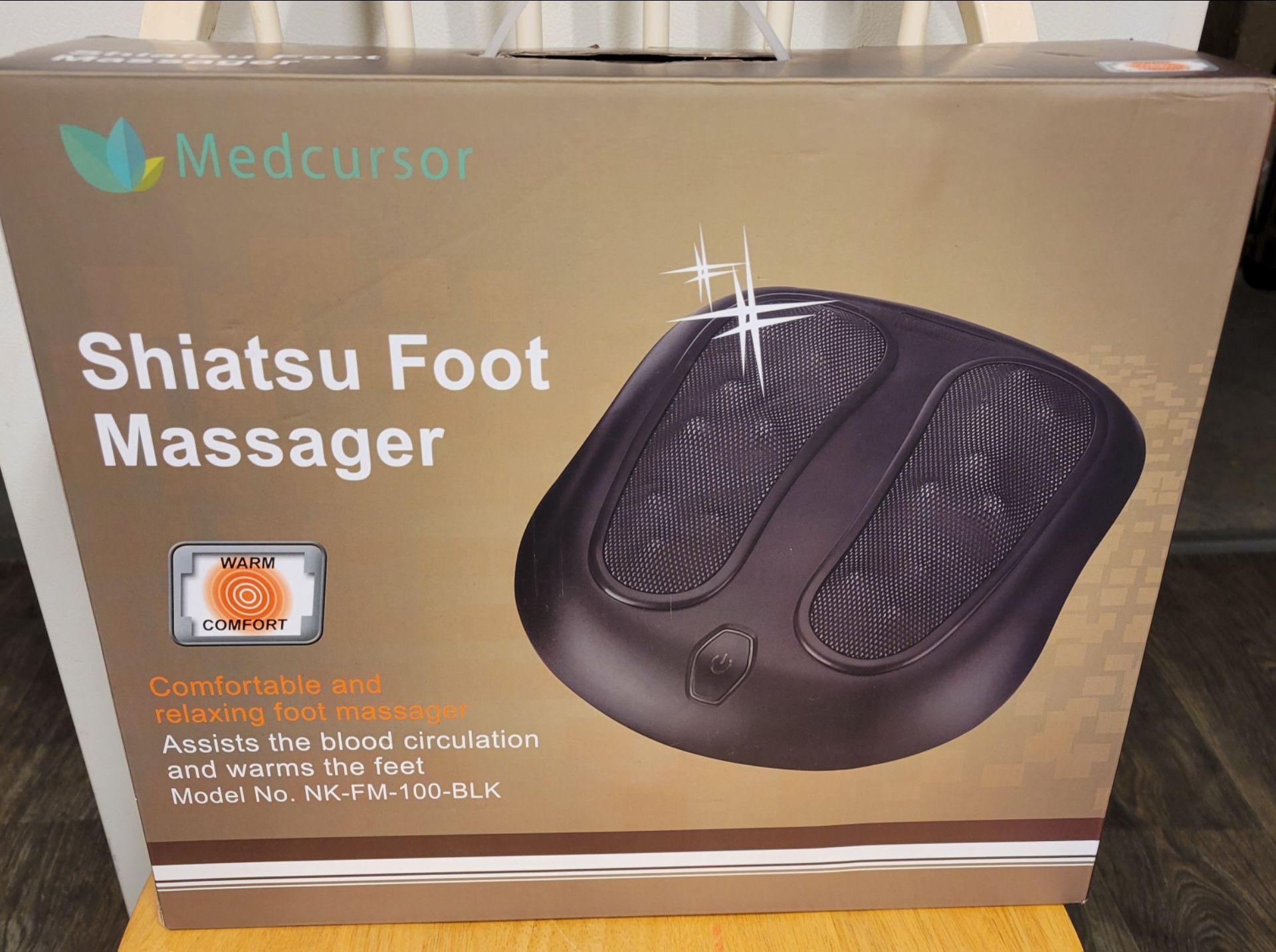 Medcursor Shiatsu Foot Massager With Heat