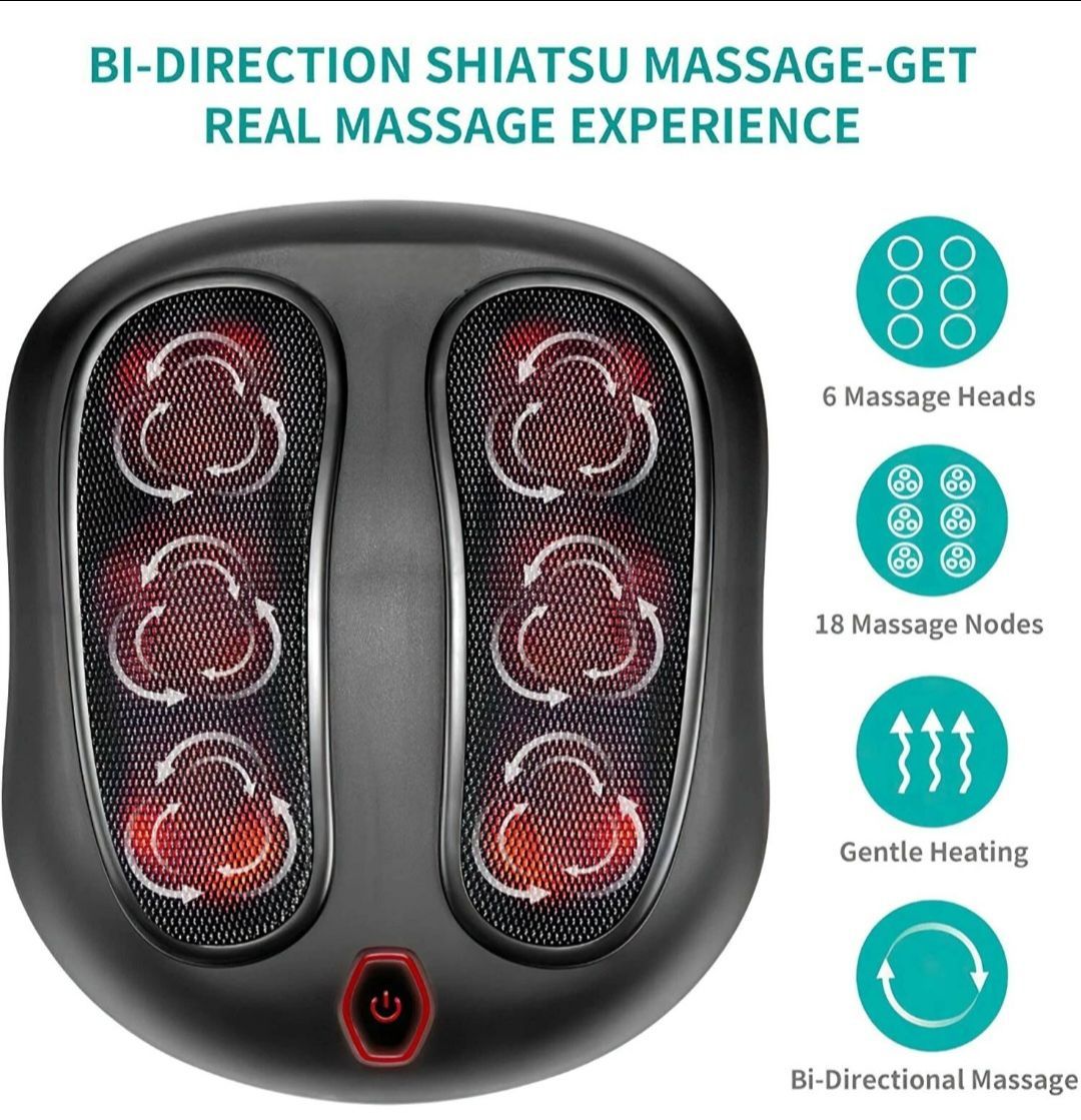 Medcursor Shiatsu Foot Massager With Heat - photo 4