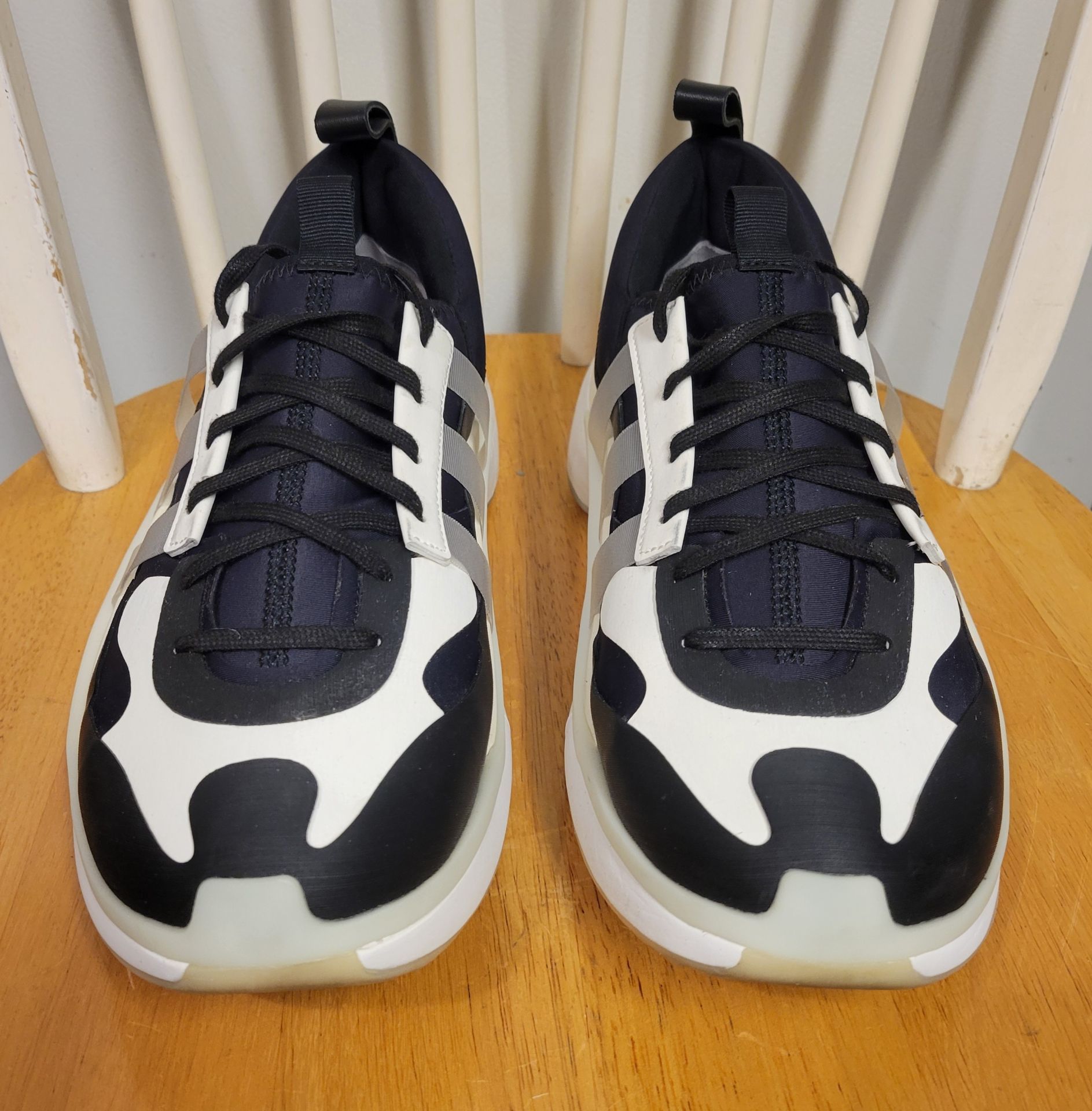 Adidas Y-3 Qisan Cozy 2 'Black Cream White HR1962 Size 10 / NEW - photo 3
