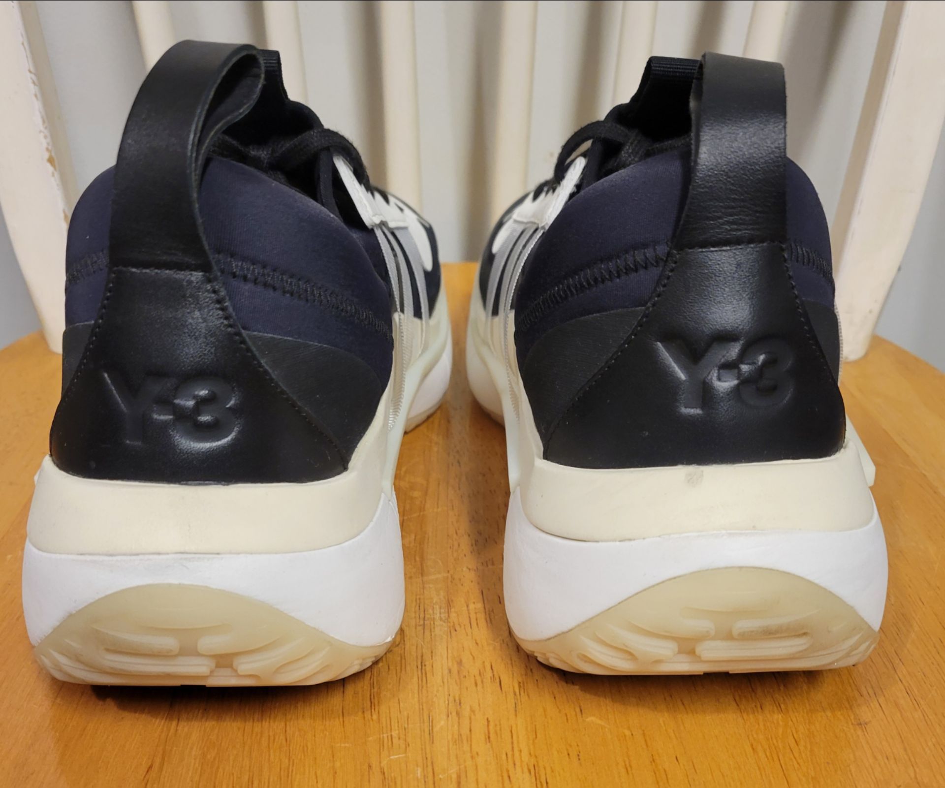 Adidas Y-3 Qisan Cozy 2 'Black Cream White HR1962 Size 10 / NEW - photo 5