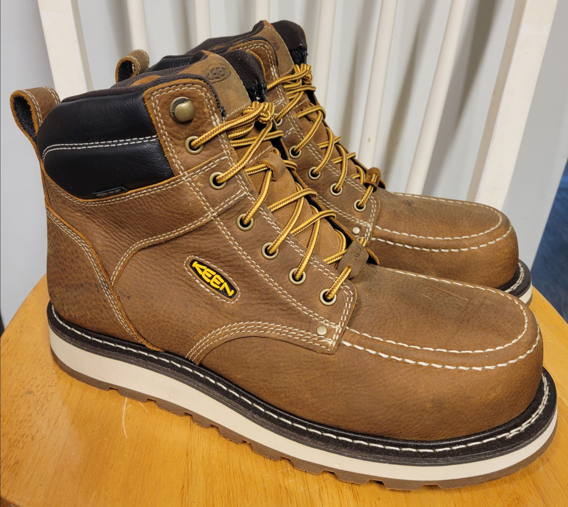 Men's KEEN Utility Cincinnati 6" Waterproof Work Boots Sz 12D
