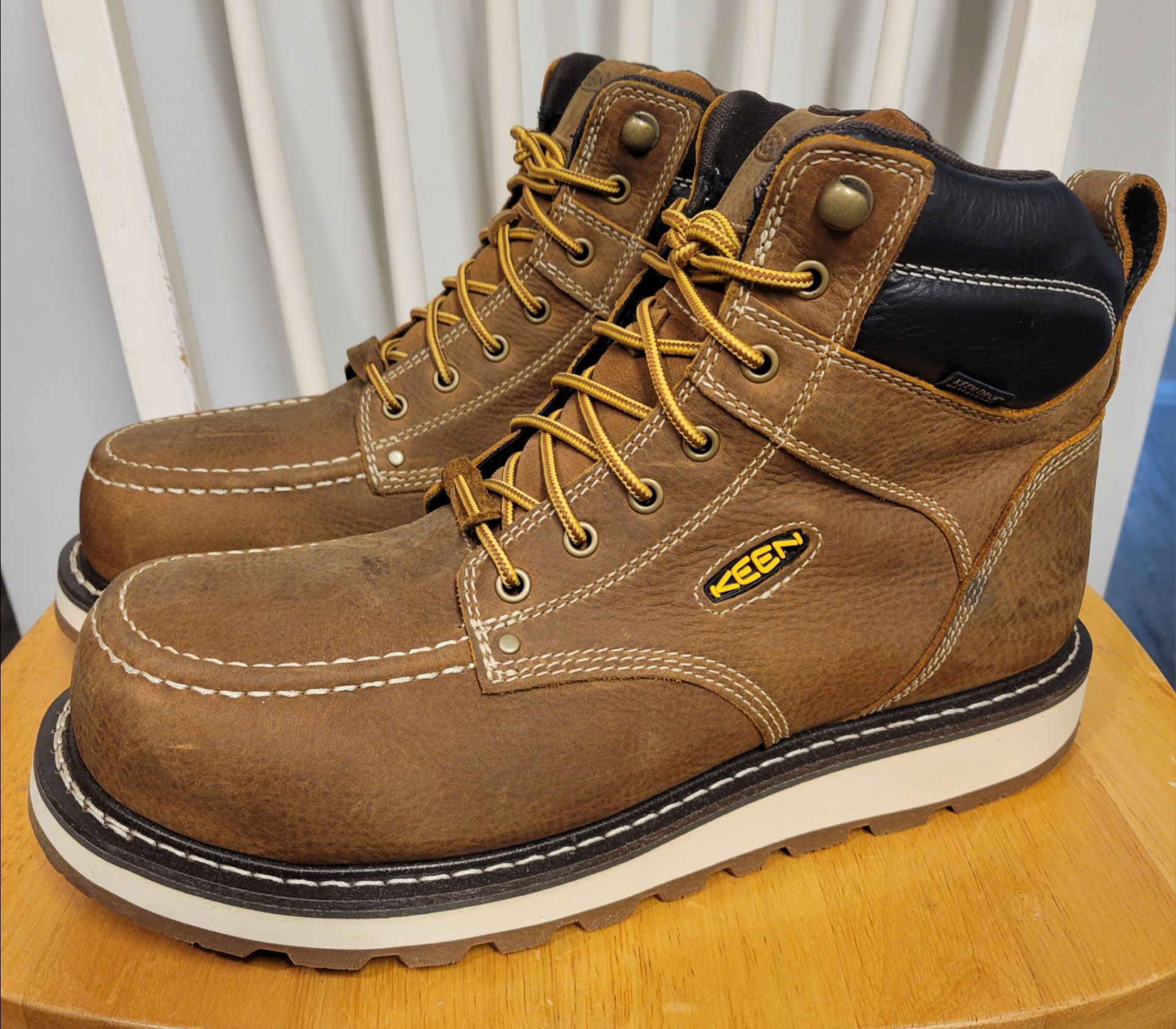 Men's KEEN Utility Cincinnati 6" Waterproof Work Boots Sz 12D - photo 2