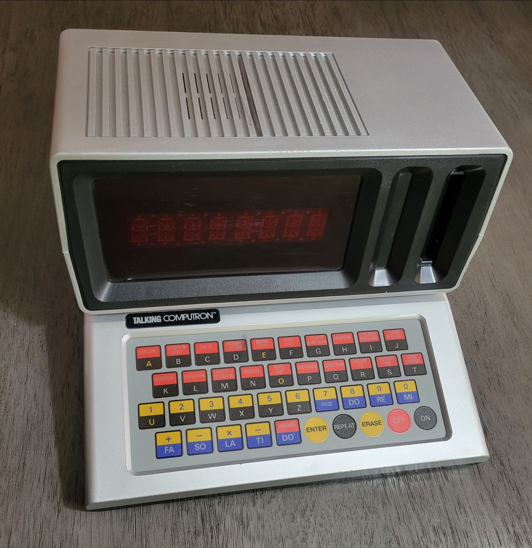 RARE Vintage 1980S Sears Talking Computron w/ 2 Games - photo 3