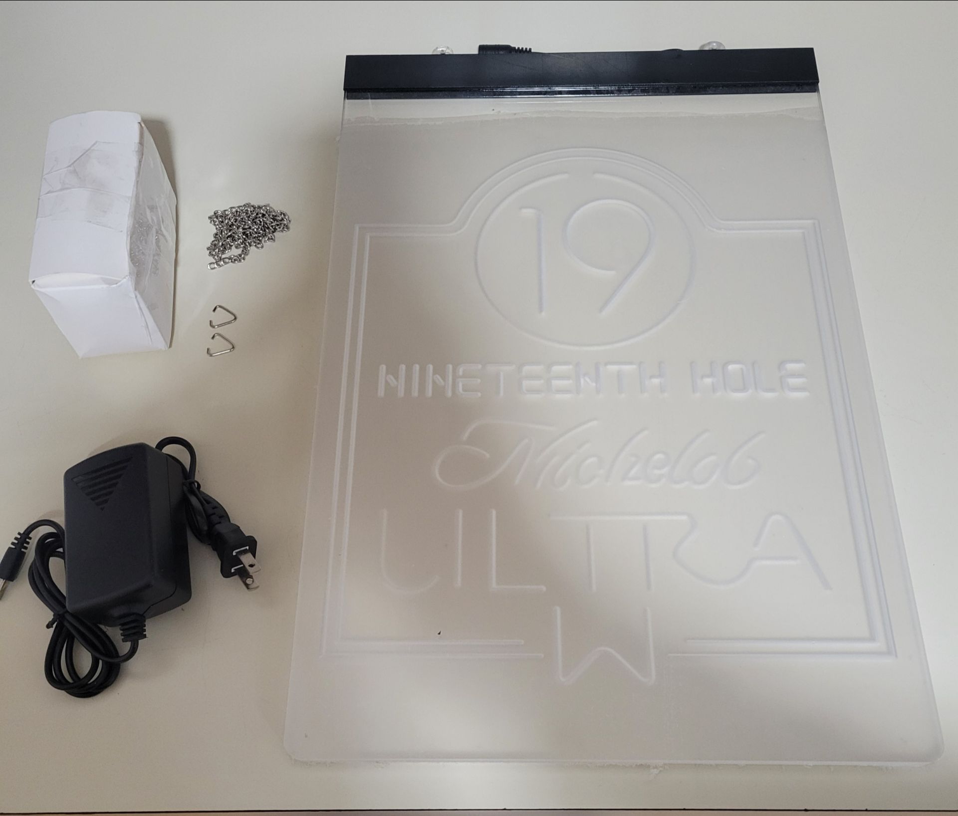 Michelob Beer 19th Hole Golf Home Bar Neon Light LED Sign NEW - photo 5
