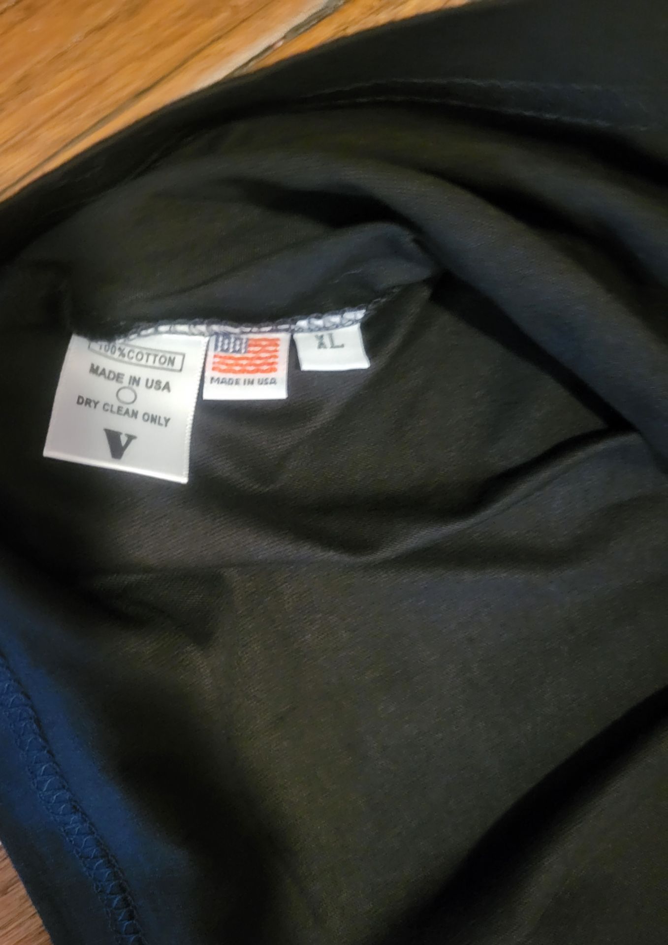 VLONE x Palm Angels Black Purple Cotton T-Shirt / Made in USA / - photo 5