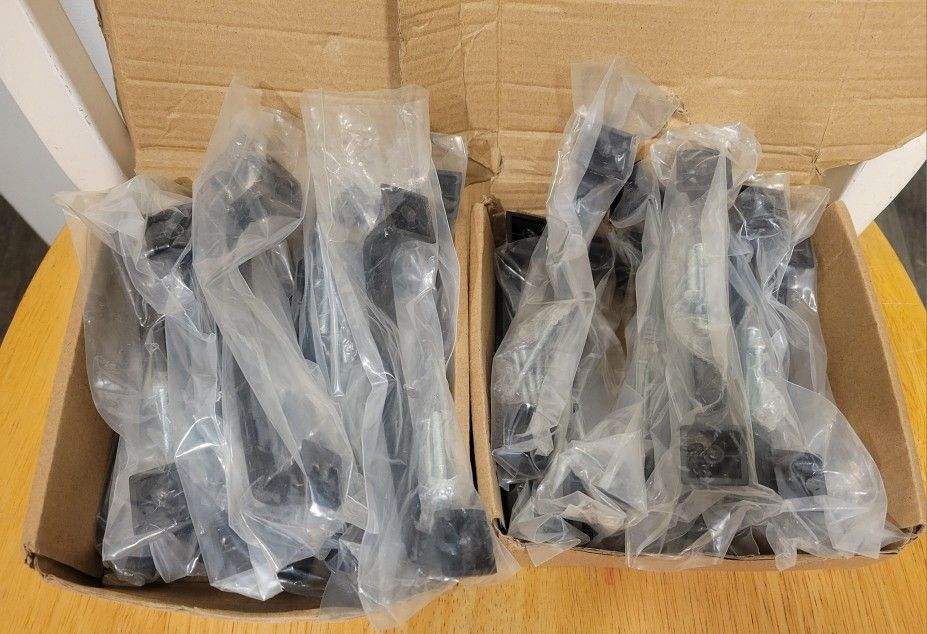 20pcs Cabinet Door Drawer Pulls Handles Black - photo 4