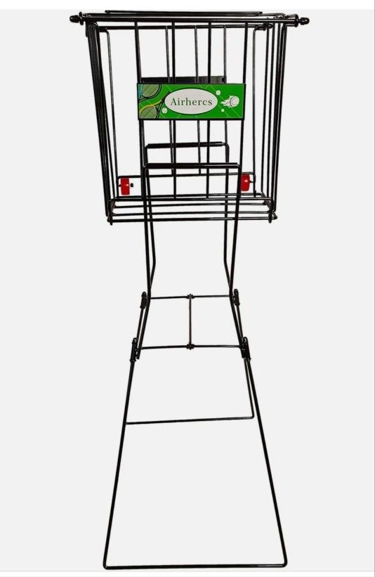 Tennis Ball Pickleball Basket Hopper Cart Portable Stand NEW - photo 4