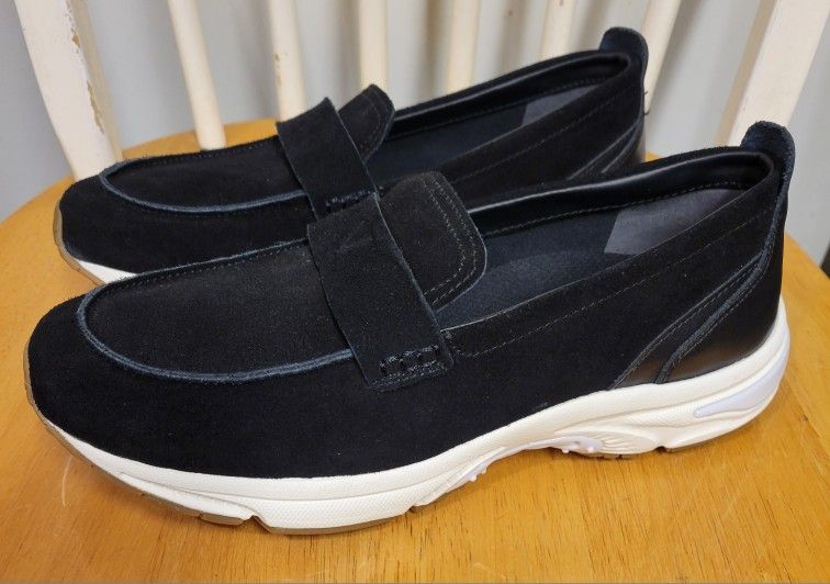 Vionic 23Walk Sneakers Women Black Suede Slip On Walking Loafer - photo 2