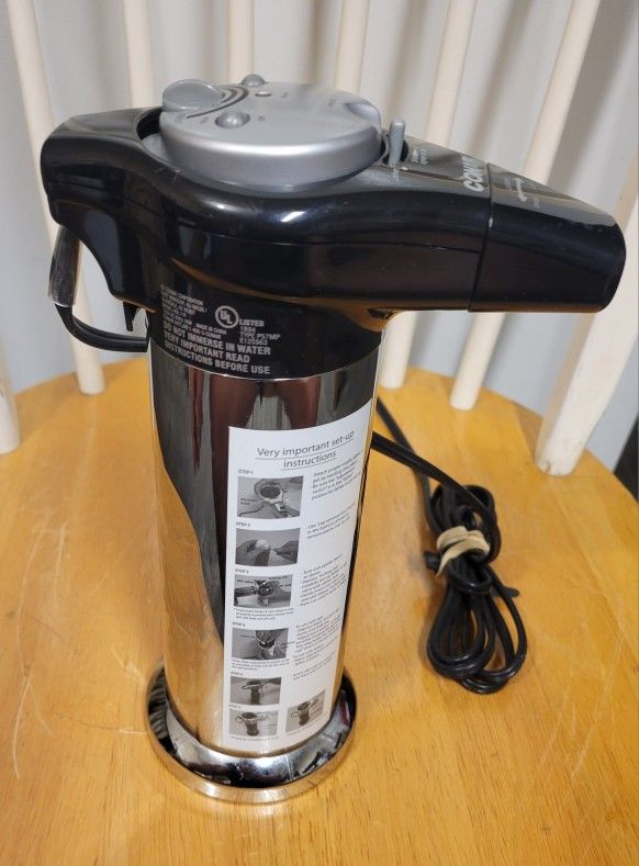 Conair HGL11 Shave Gel & Lather Heating System CHROME & Black