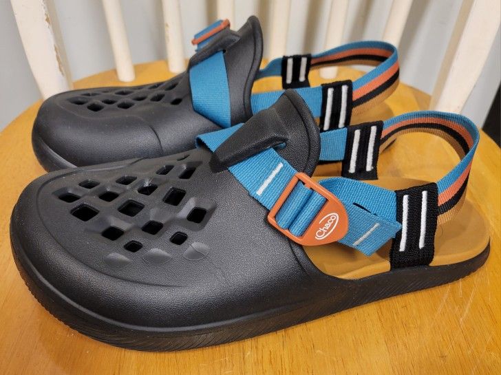 Chaco Chillos Clog Men's Closed Toe Sandals Retro Black Size 10 - photo 2