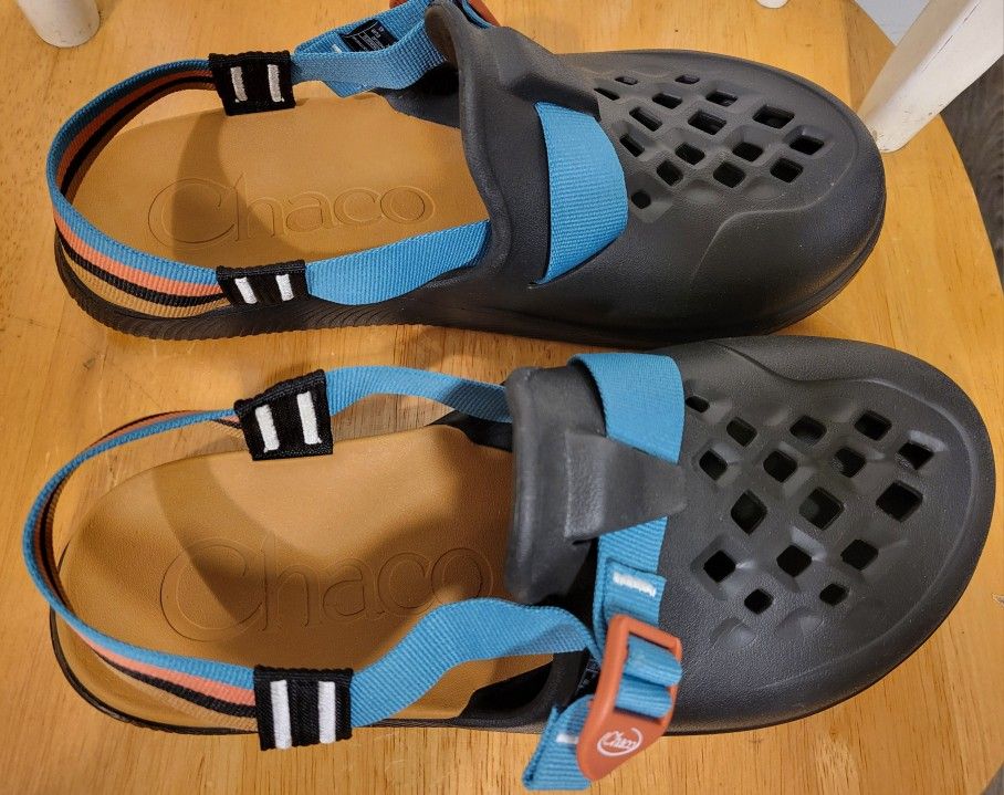 Chaco Chillos Clog Men's Closed Toe Sandals Retro Black Size 10 - photo 4