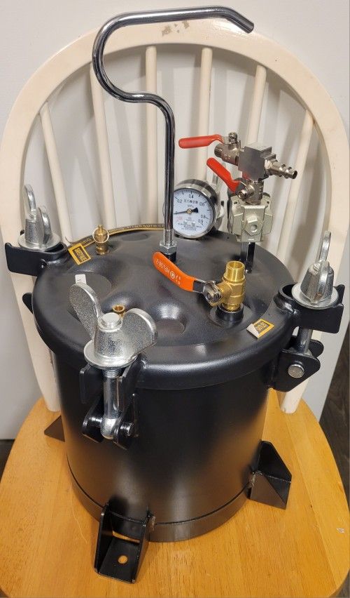 10L 2.5Gal Pressure Pot Tank for Paint/Epoxy Resin - NEW - photo 3