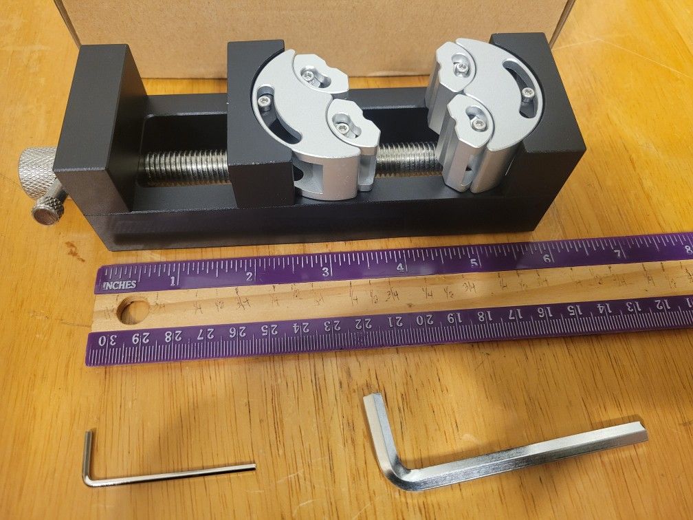 6" Mini Vise Clamp - Heavy Duty Drill Press Bench Vise - photo 2