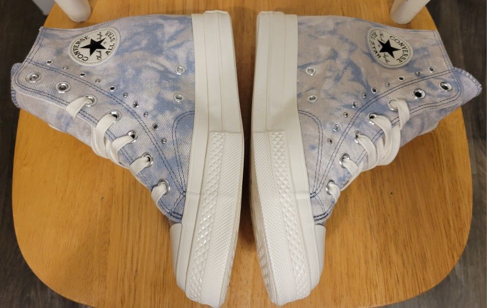 Converse Chuck 70 Women's Hidden Wedge Platform Sneakers Size 8 - photo 5