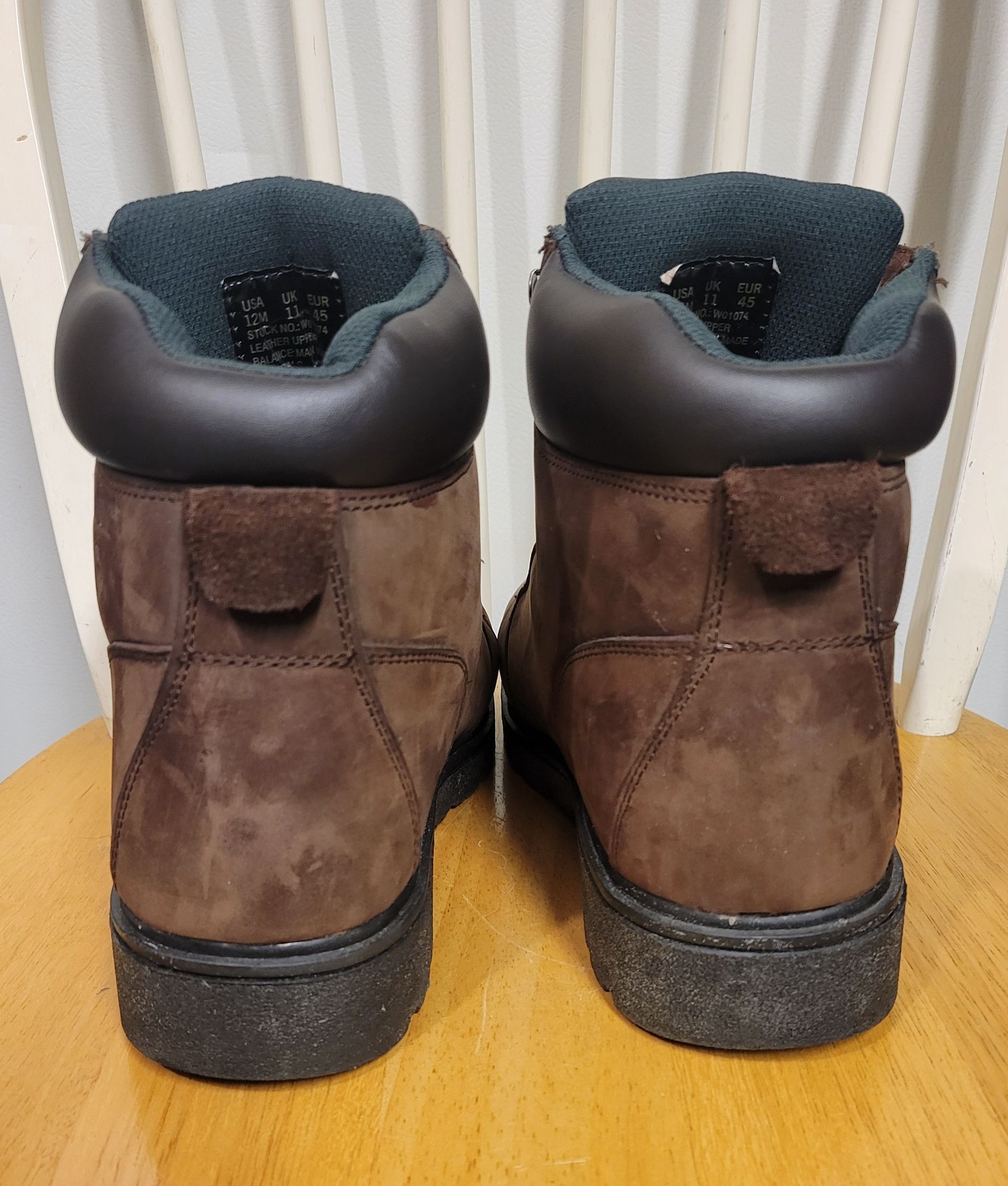 Wolverine Men's Brown Leather Thermolite Boots Size 12 - photo 5