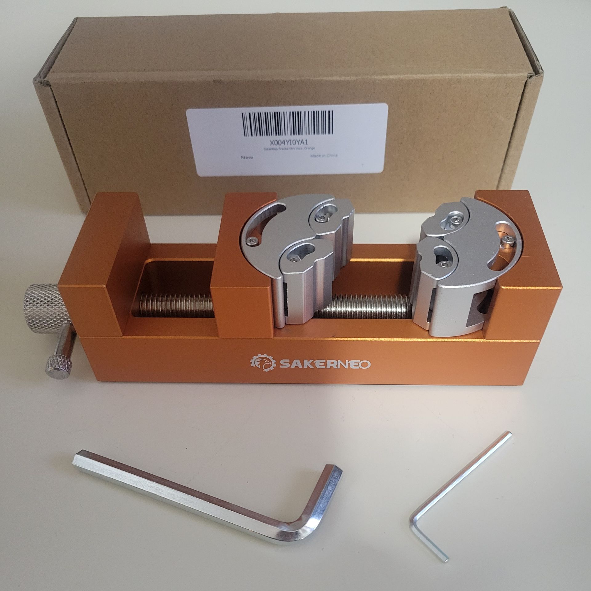 Mini Vise Clamp, Smart Fractal Vise, Drill Press Vise, Bench Vis