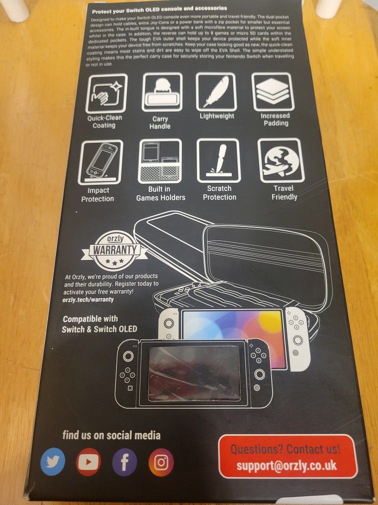 NEW Orzly switch carry storage case - photo 4