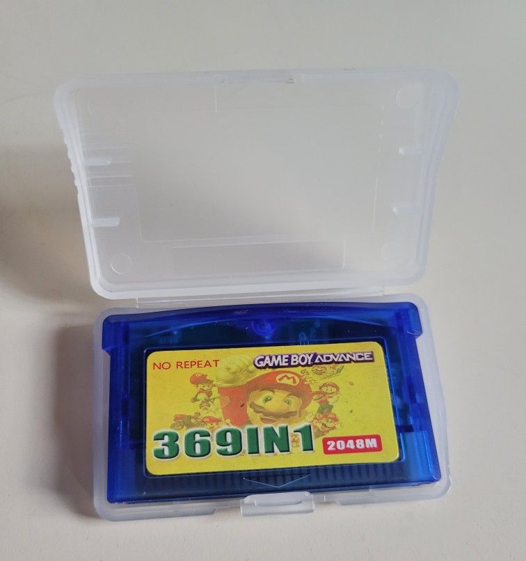 Nintendo Gameboy Advance GBA 369 in 1 Game Cartridge - photo 2